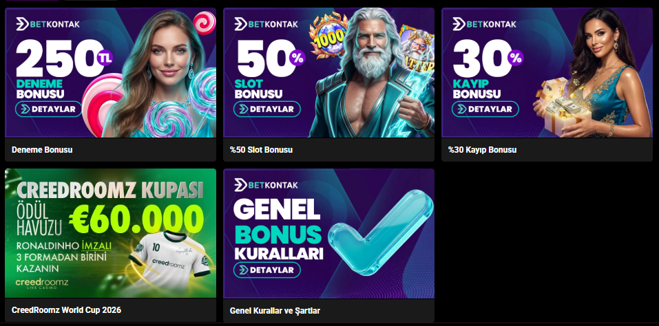 Betkontak Bonus